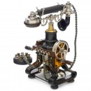 L.M. Ericsson Model AC200 Skeleton Telephone, 1892