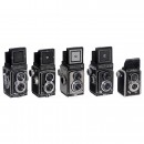 Rolleiflex 3.5 and 4 More TLR Cameras