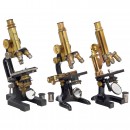 3 German Microscopes