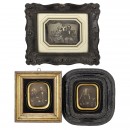 3 Daguerreotypes, c. 1850-60