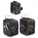 3 Kinamo Film Cameras, c. 1928