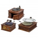 3 Table Gramophones