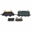 Four 0 and H0 Gauge Locomotives