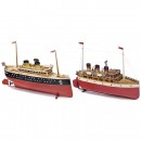 2 Toy Steamboats, c. 1935