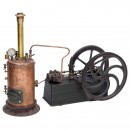 Radiguet Steam Engine with Copper Boiler, c. 1897