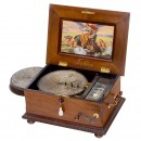 Adler/Fortuna Disc Musical Box No. 245, c. 1900