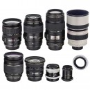 Canon EF, VL, FLM Lenses and Accessories