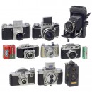 9 Cameras with Different Image Formats, 1927 onwards