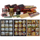 Magic Lantern Lenses, Slides, and Strips