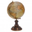 10-Inch German Terrestrial Globe by Ernst Schotte, c. 1865