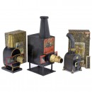 3 Rare German Magic Lanterns