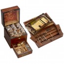 Ophthalmic Cutlery Box and English Traveling Medicine Chest