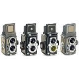 多部日本4x4cm-Baby-TLR相机