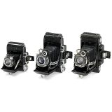 3台蔡司Super Ikonta相机