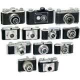 12台德国制造相机1948–1955年