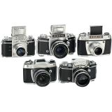 5台 Exakta 和 Exa 相机