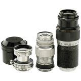 3个螺口Leica镜头