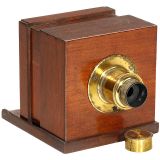 银质滑动盒相机 带有Lerebours 镜头  1850年前后