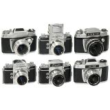 6台不同的爱克山泰相机6 Exa Cameras (Various)