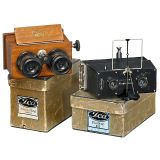 立体照相机Ica-Plaskop和Ica-Stereoskop,约1925年