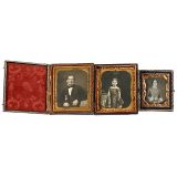 3张达盖尔式摄影法照片, 约1850年