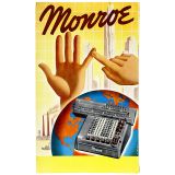 原计算器海报Monroe     1952年