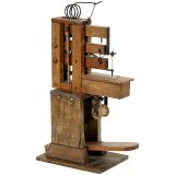 Thimonnier 于1840年制作的早期法国缝纫机的经典仿制版本