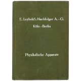 销售目录Leybold Physikalische Apparate     1929年