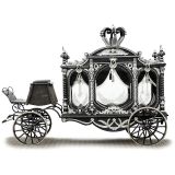 王室豪华葬礼专用马车  1890年前后