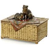 音乐盒 Viennese Bronze: Cats on Rug, 约1900年