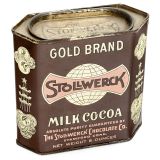 罕见的美国Stollwerck: Milk Cocoa 铁罐，1920年前后