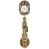 Comtoise钟, 带非常华丽的钟摆, 约1880年