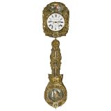 Comtoise钟, 带非常华丽的钟摆, 约1880年