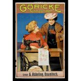 缝纫机广告宣传画Göricke 约1920年