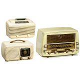 3台电子管收音机接收器