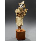 自动音乐玩偶‘弹曼陀林琴的小丑’ Lambert制造 约1912年