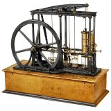Watt’schen带摆轮的蒸汽机的物理演示模型 约1850年