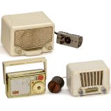 3台微型收音机