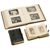3 Leather Photographic Albums