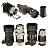 5 Schneider Lenses for Exakta plus Accessories