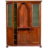 Large Phonograph and Cylinder Cabinet, c. 1905