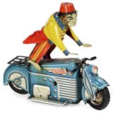 Monkey on Motorcycle by Gama No. 125, c. 1955