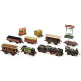 Group of Gauge 0 and I Railway Toys, c. 1925