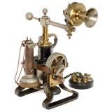L.M. Ericsson Skeleton Telephone No. 370/AC100, c. 1890