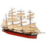 Model of Pamir Four-Mast Sailing Ship