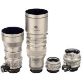 4 Exakta Lenses by Steinheil