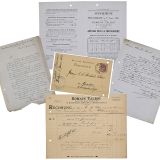 Archive of Original Correspondence between Romain Talbot, Paris,