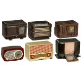 4 Interesting European Mains Radios, 1940s/50s