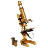Rare Brass Compound Microscope, c. 1875