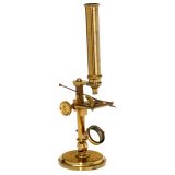English Compound Microscope by Henry Macrae, c. 1850